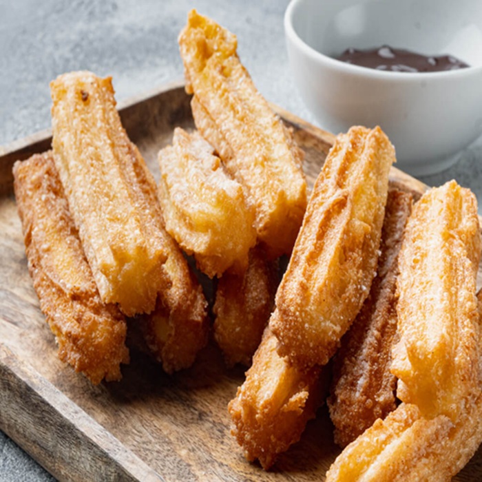 Churros with Chocolate Dipping Sauce