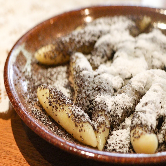 Šúlance s Makom (Slovak Potato Dumplings with Poppy Seeds)