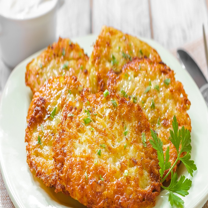 Zemiakové Placky (Slovak Potato Pancakes)