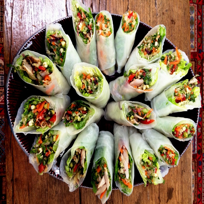 Vietnamese Fresh Spring Rolls